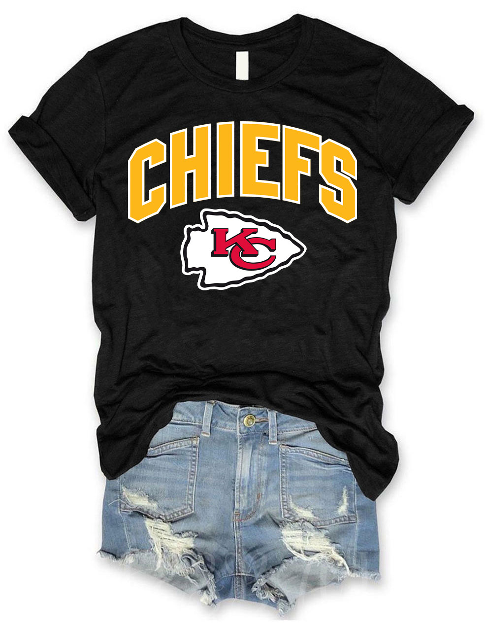 Retro Kansas City Chiefs Football T-Shirt