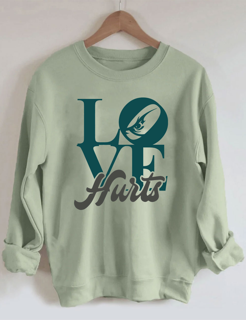 Love Hurts Philly Football Sweatshirt