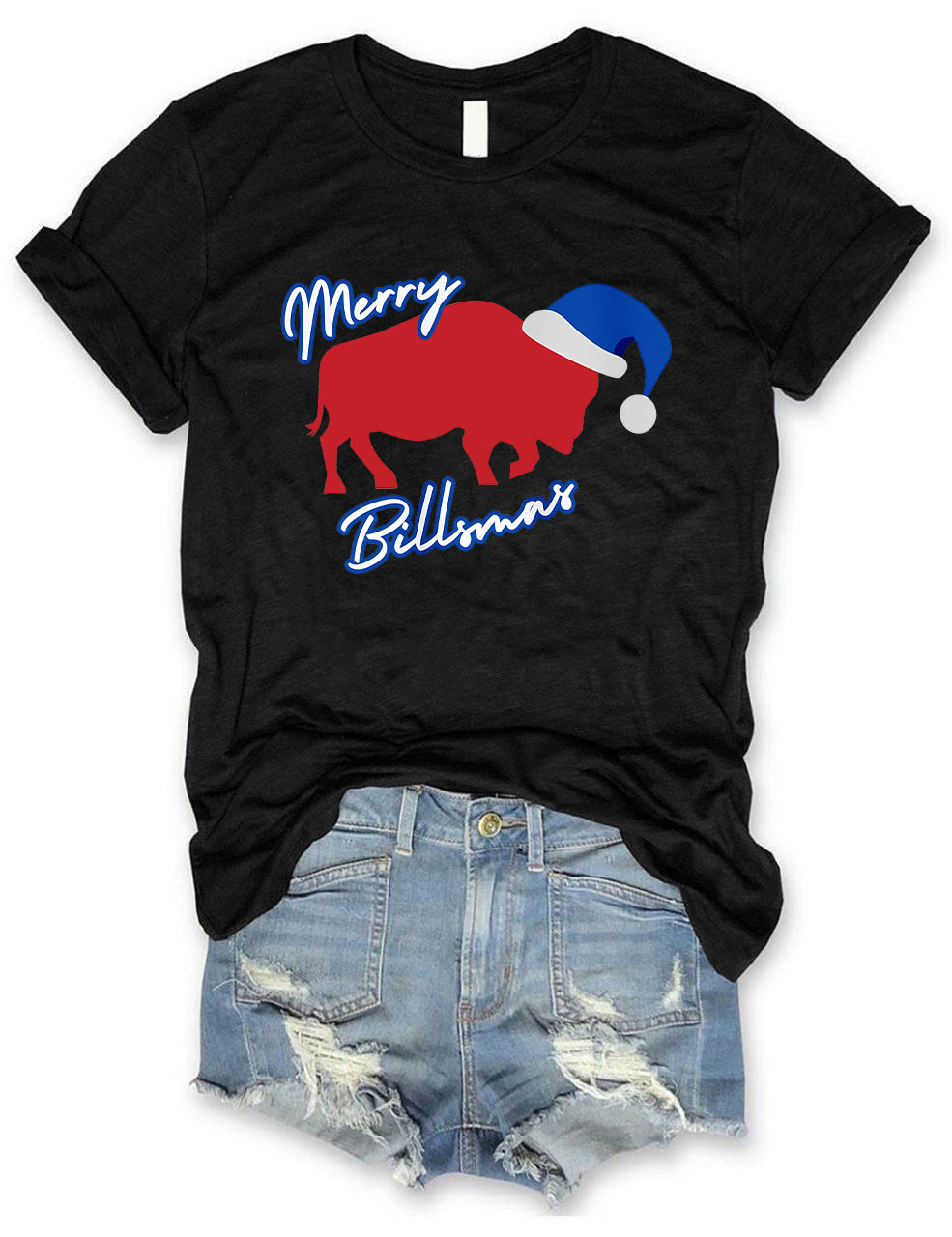 MERRY BILLSMAS Buffalo Bills T-Shirt