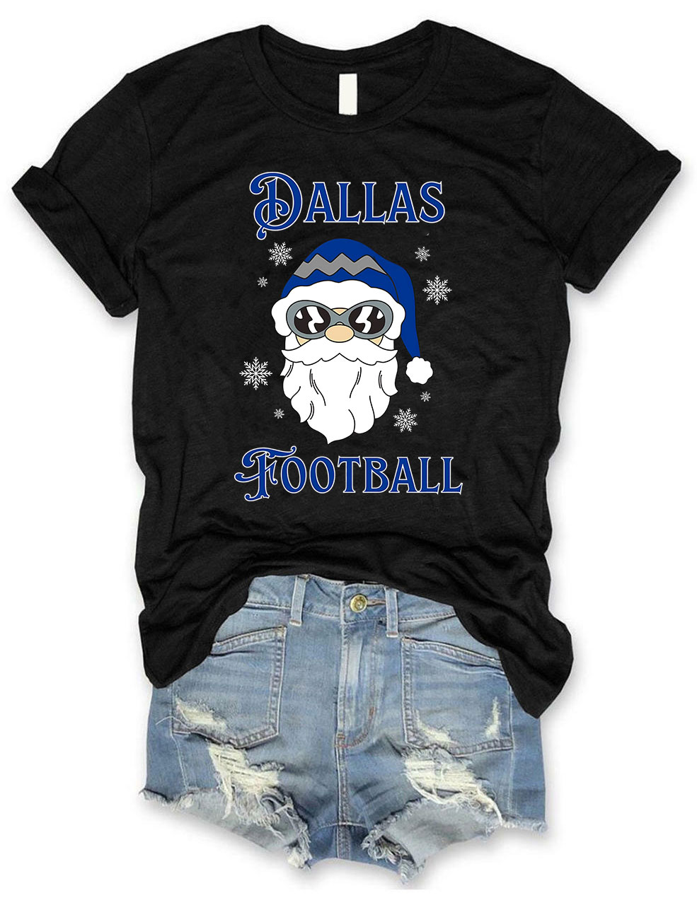 Christmas Dallas Football T-Shirt