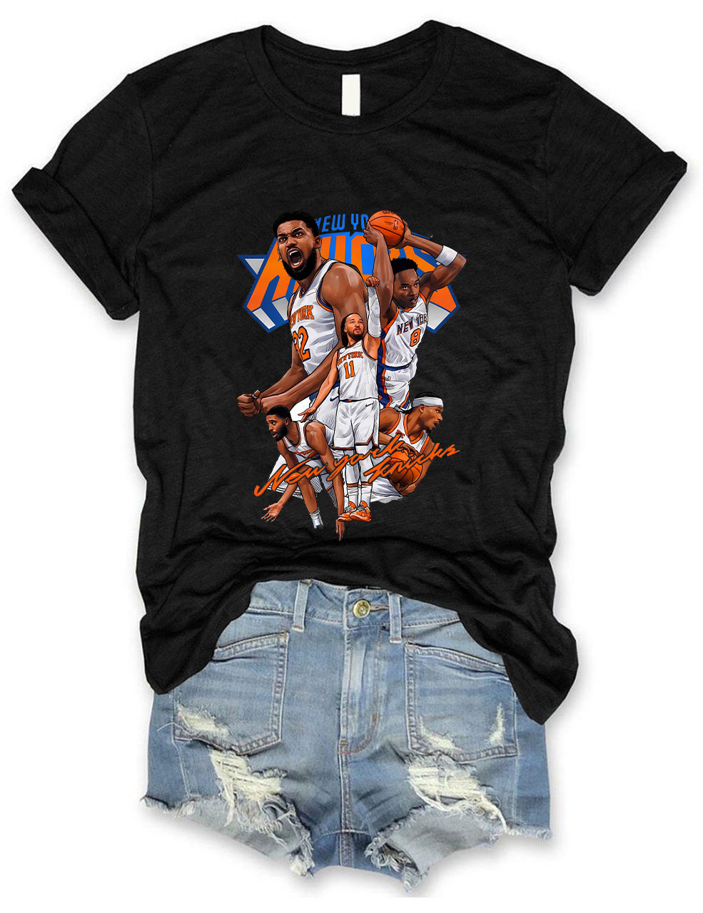 New York Funny Basketball T-shirt