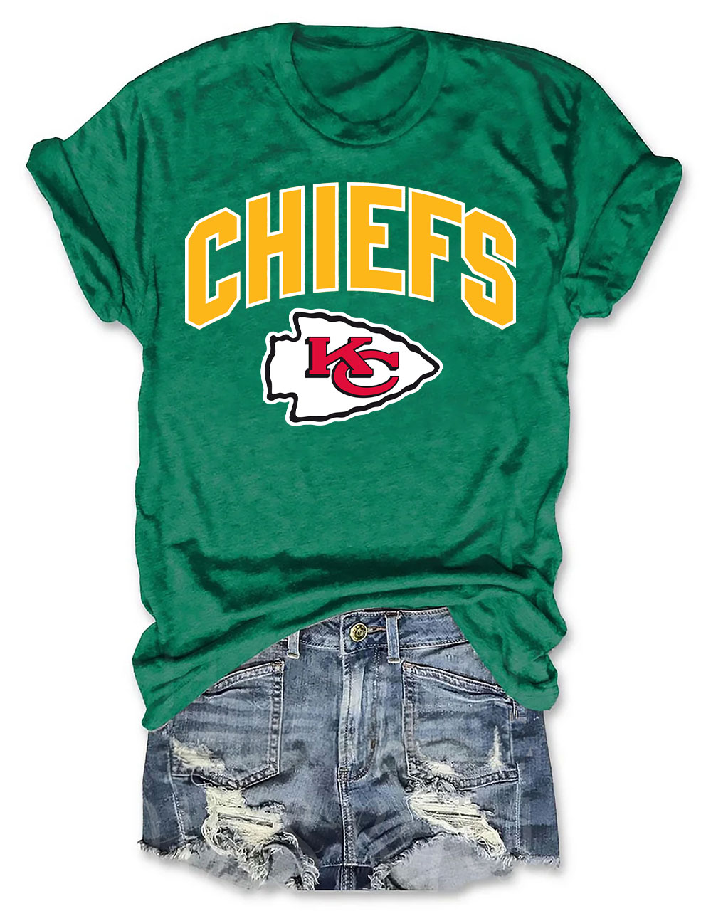 Retro Kansas City Chiefs Football T-Shirt
