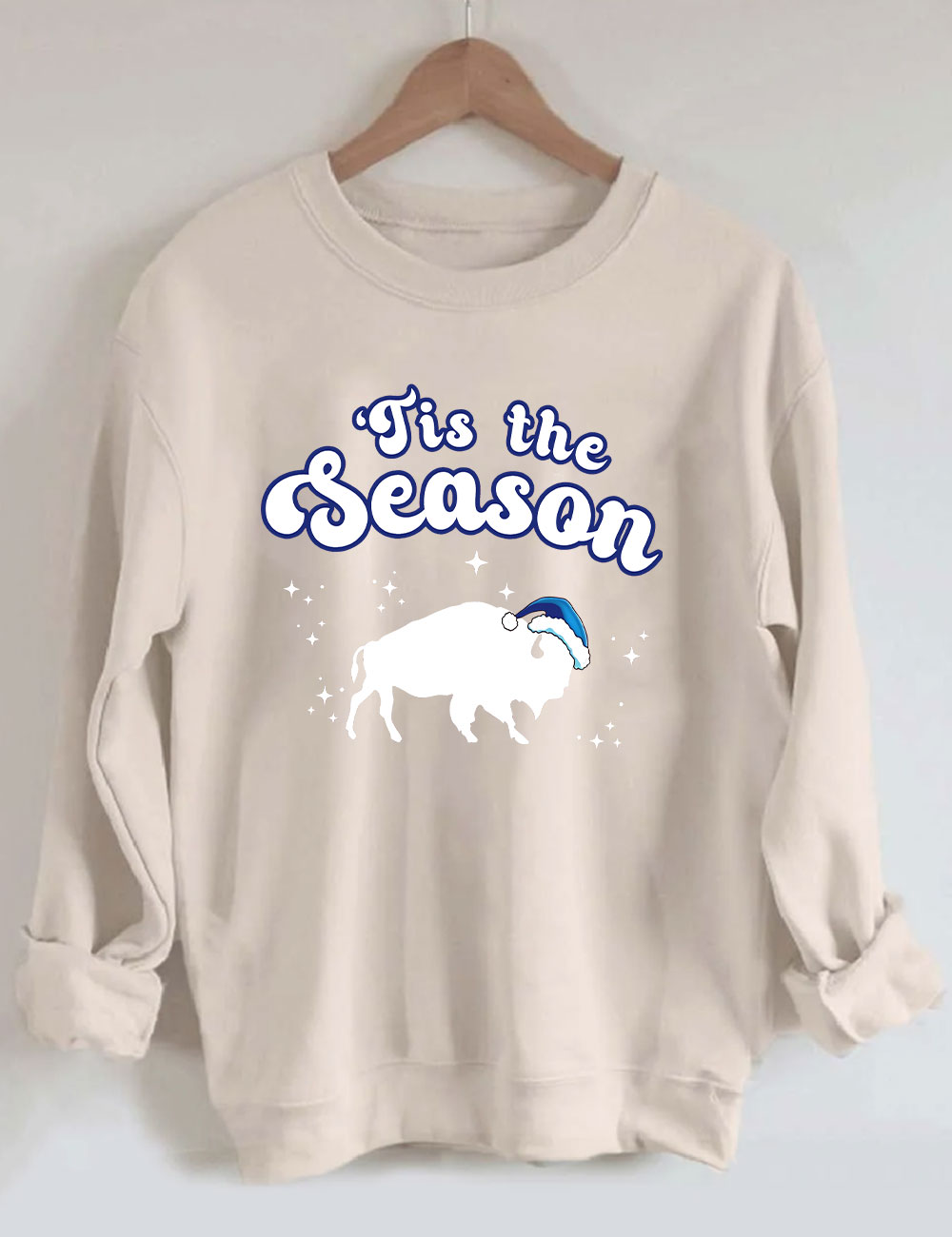 Funny Buffalo Christmas Sweatshirt