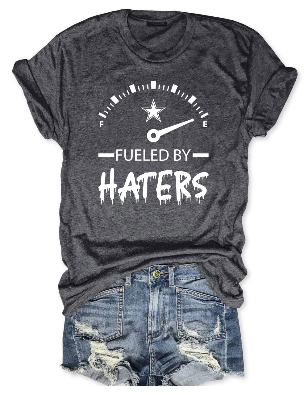 Cowboys Fueled by Haters Football T-Shirt