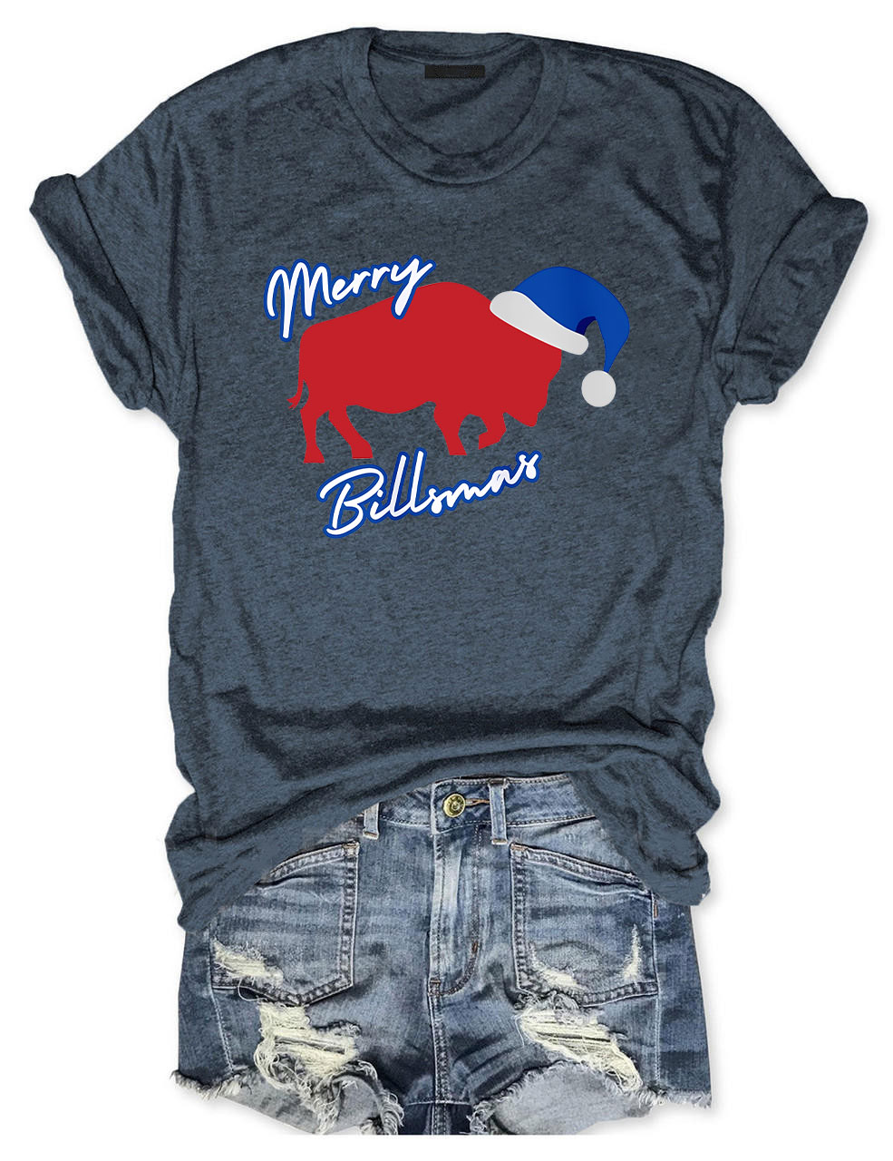 MERRY BILLSMAS Buffalo Bills T-Shirt