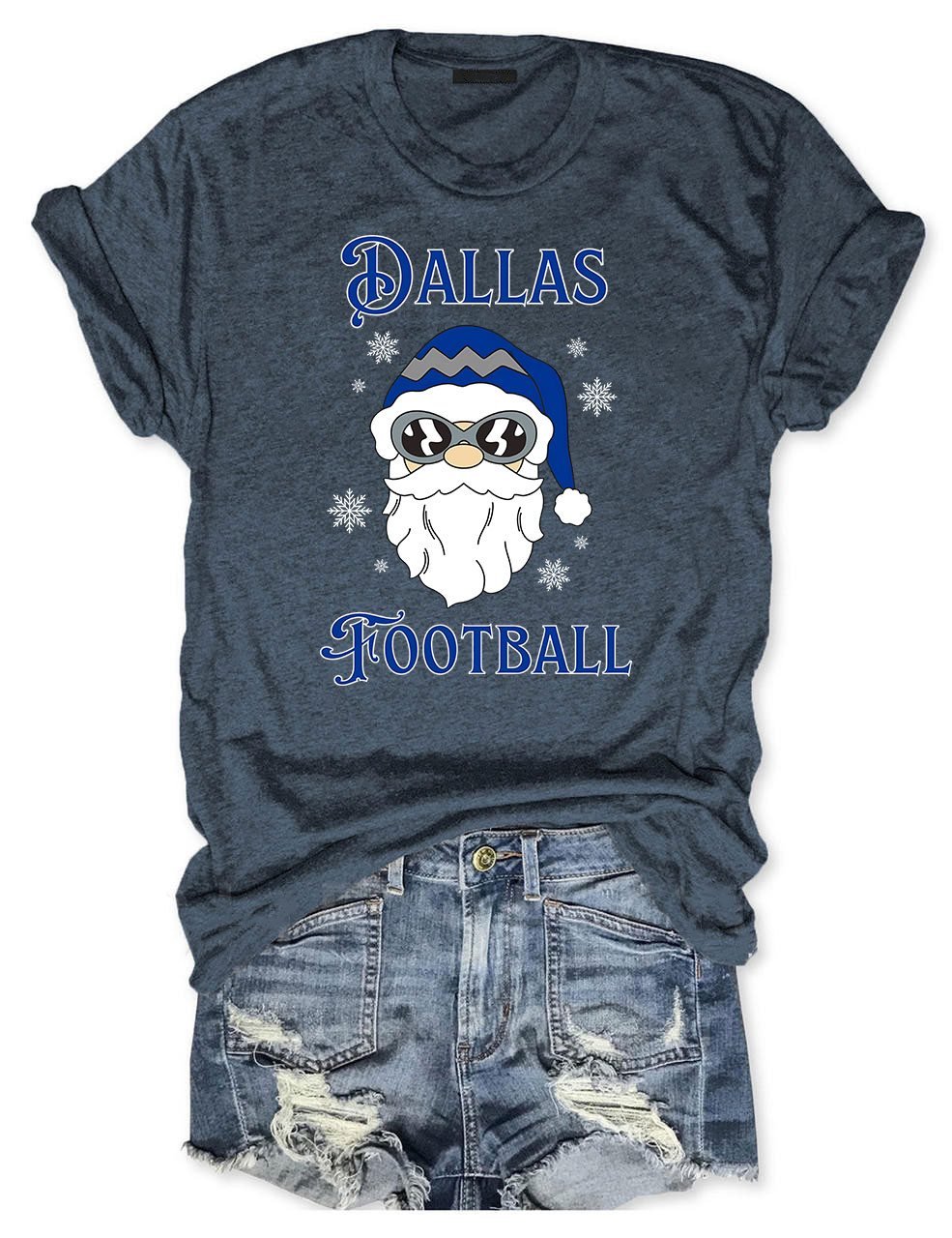 Christmas Dallas Football T-Shirt
