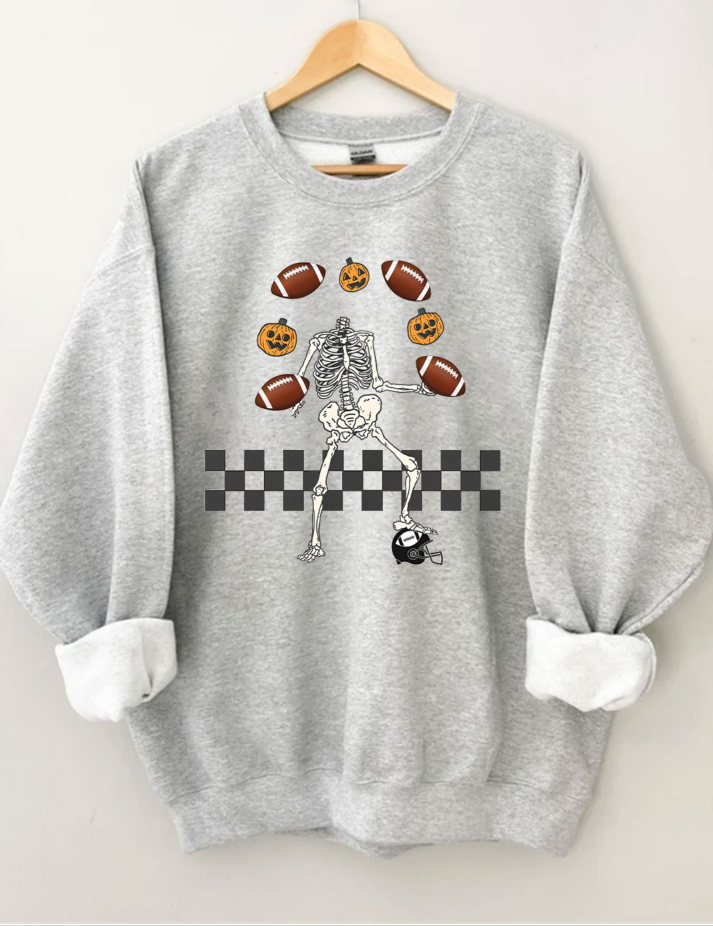 Halloween Football Sweatshirt