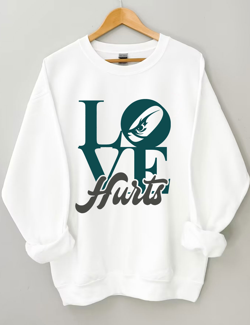 Love Hurts Philly Football Sweatshirt
