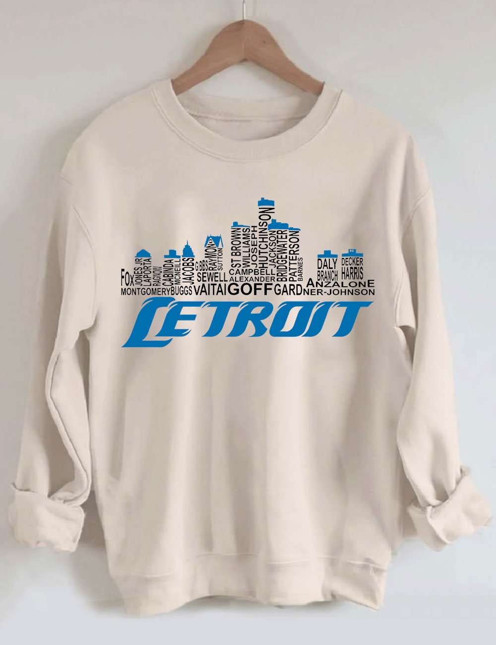 Vintage Detroit Lions Football Sweatshirt