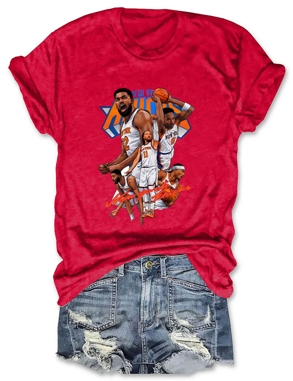 New York Funny Basketball T-shirt