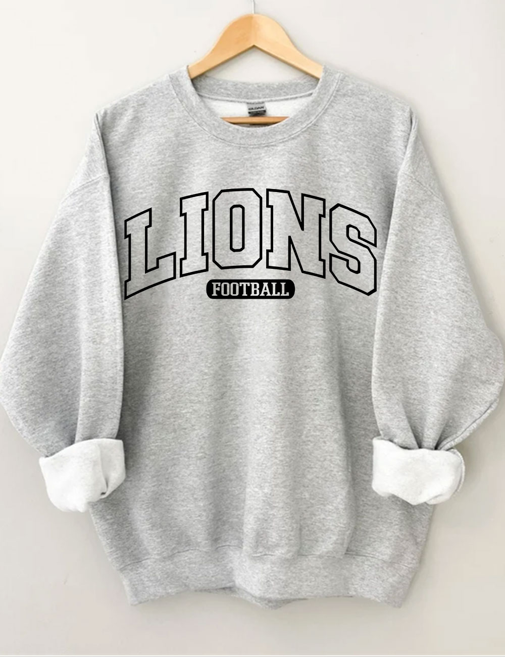 Vintage Detroit Lions Football Sweatshirt