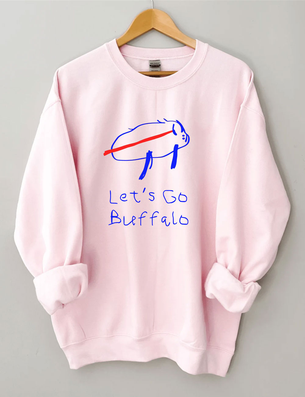Let's Go Funny Buffalo Sweatshirt