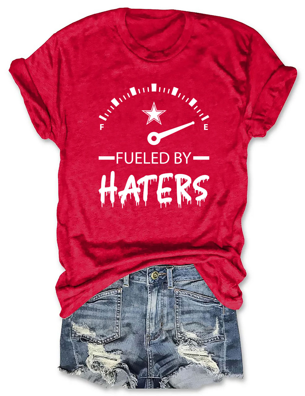 Cowboys Fueled by Haters Football T-Shirt