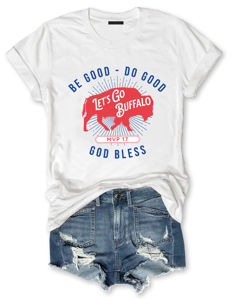 Be Good Do Good Josh MVP Buffalo Football T-Shirt