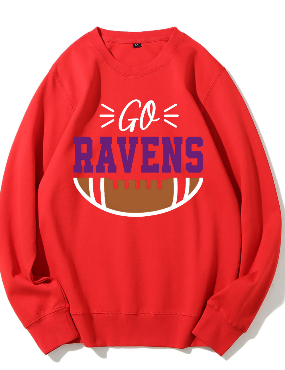 Go Ravens Football Sweatshirt