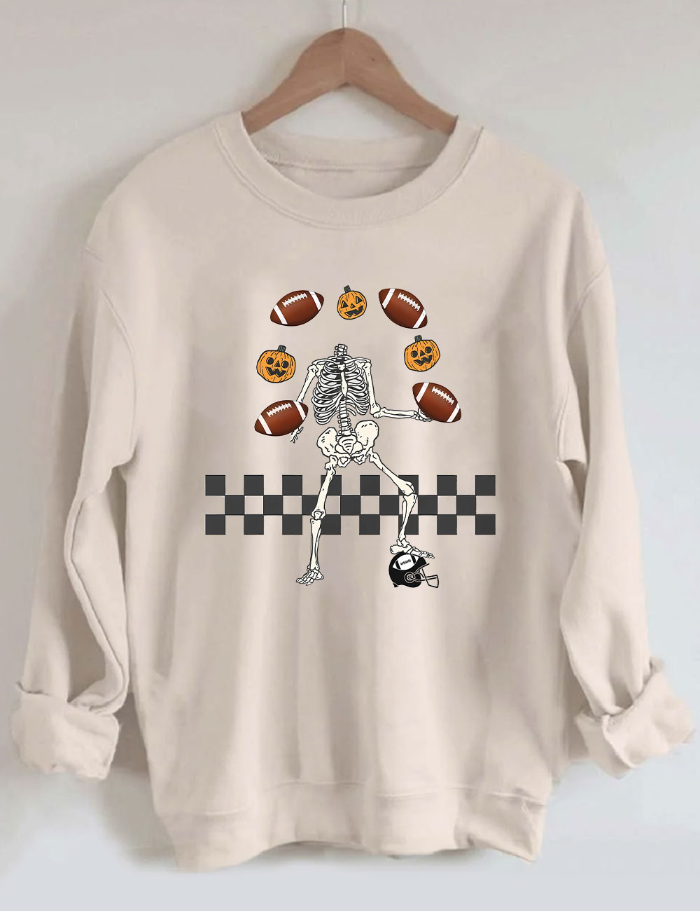 Halloween Football Sweatshirt