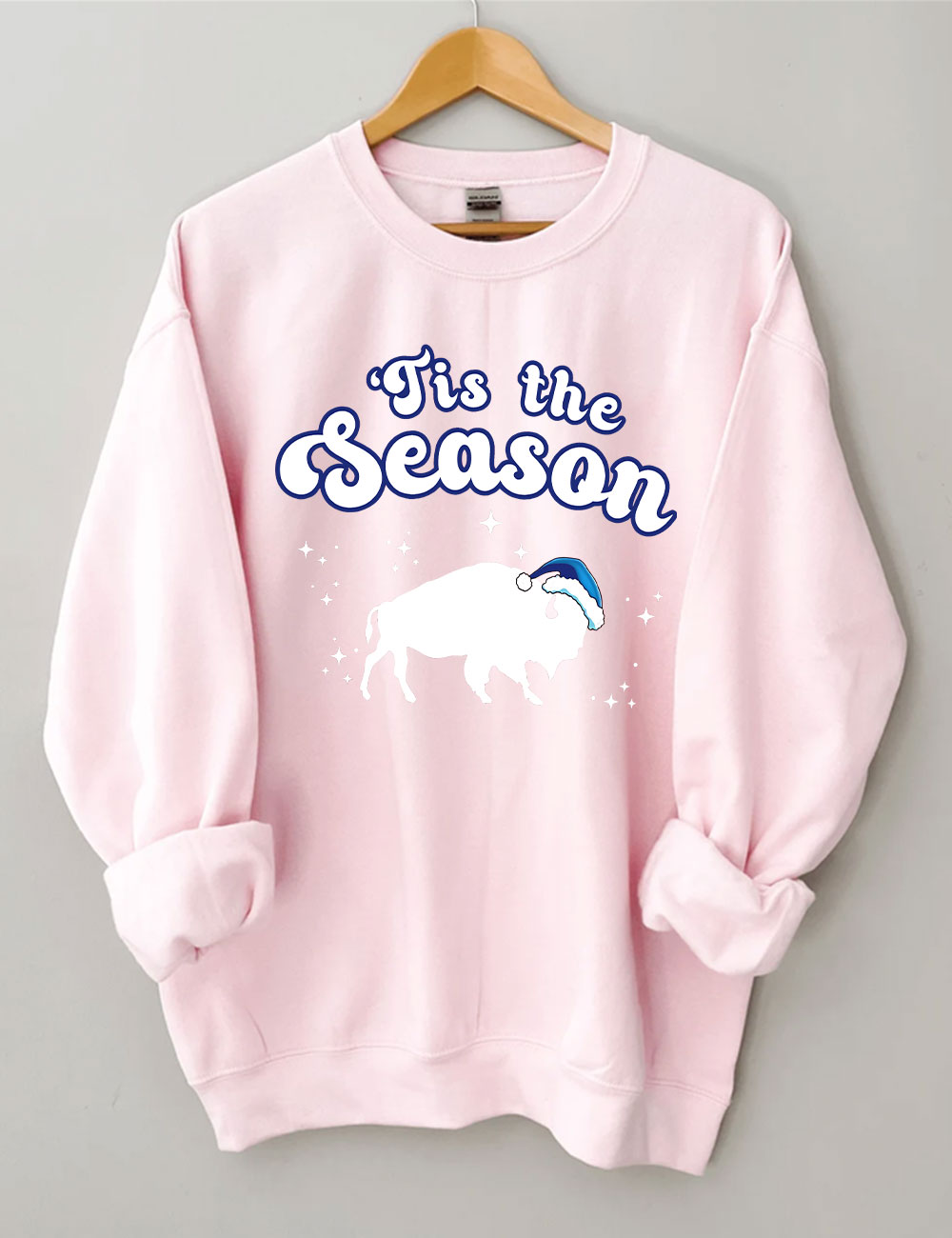 Funny Buffalo Christmas Sweatshirt