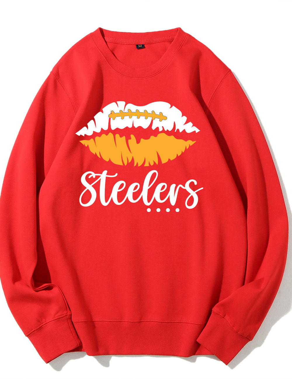 Pittsburgh Steelers Lips Football Sweatshirt