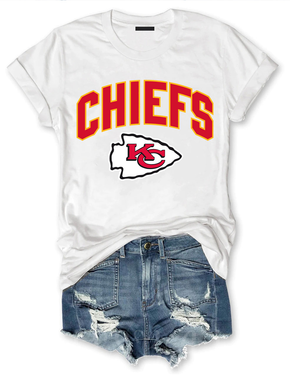 Retro Kansas City Chiefs Football T-Shirt