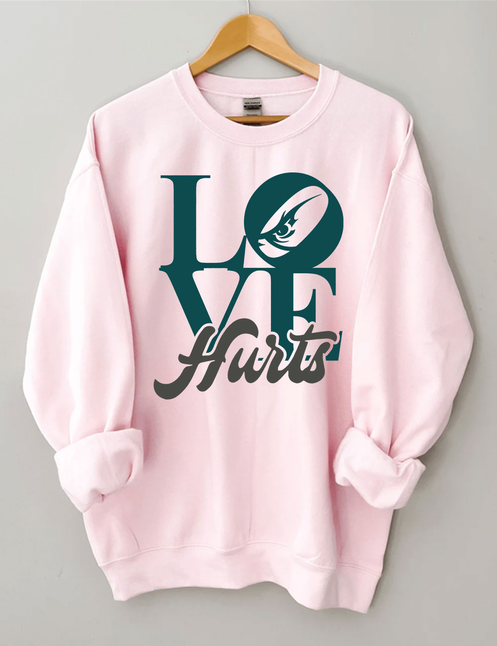 Love Hurts Philly Football Sweatshirt