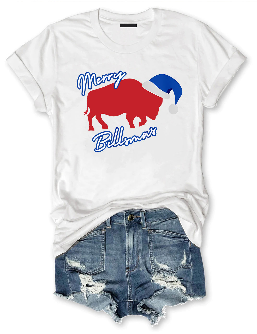 MERRY BILLSMAS Buffalo Bills T-Shirt