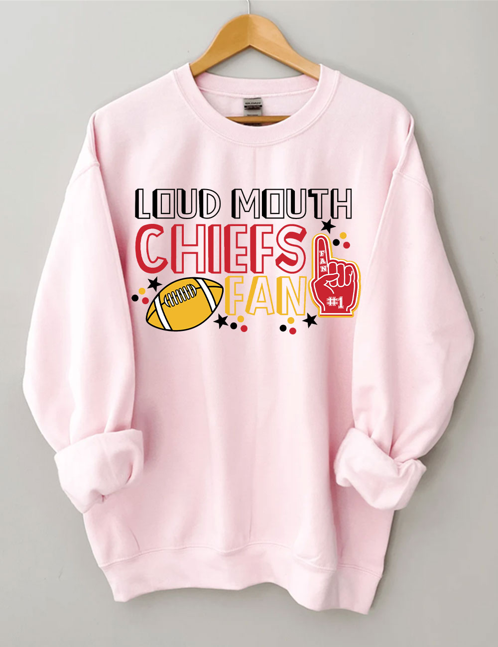 Loud Mouth Chiefs Fan Football Sweatshirt