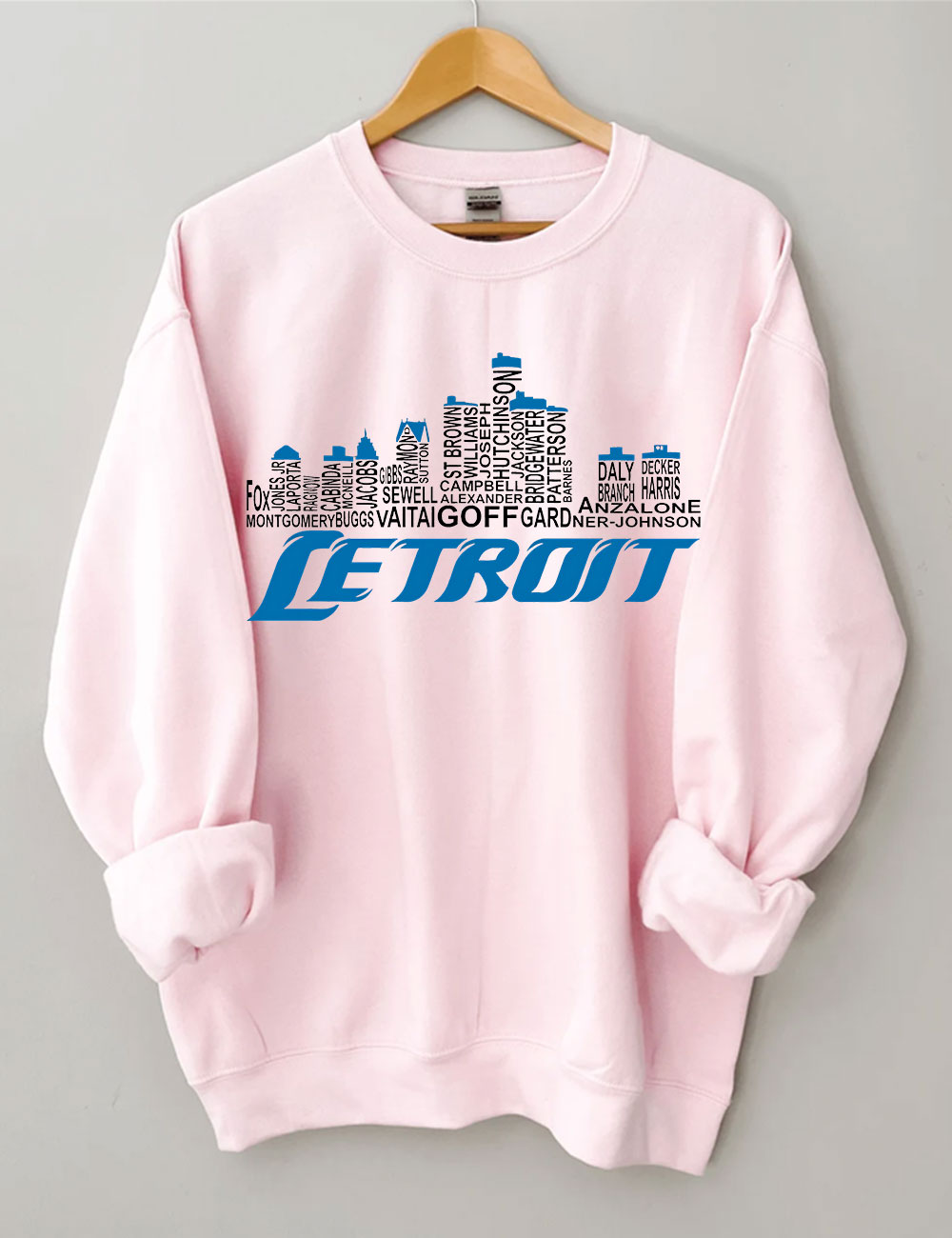 Vintage Detroit Lions Football Sweatshirt