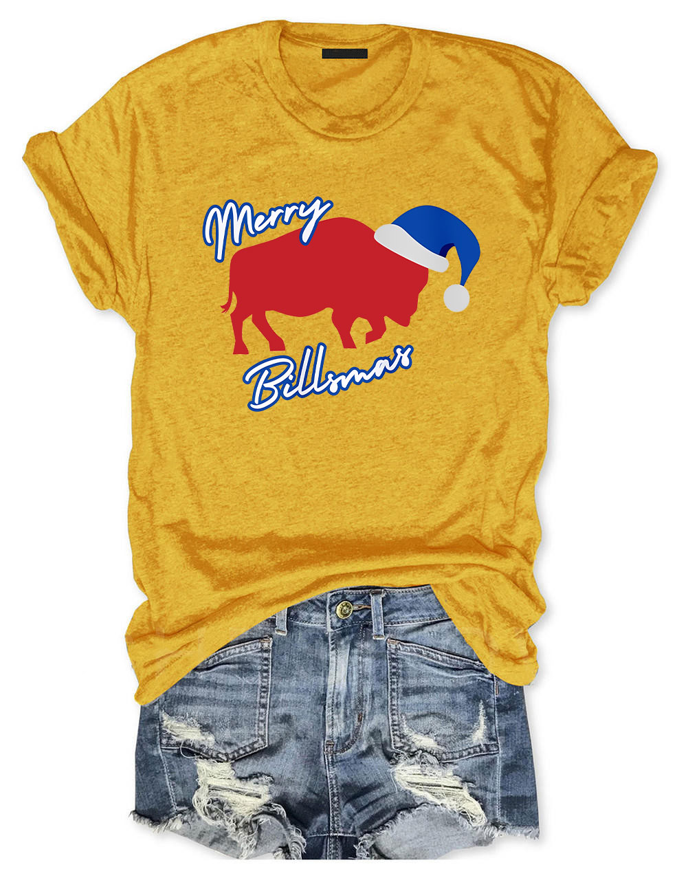 MERRY BILLSMAS Buffalo Bills T-Shirt