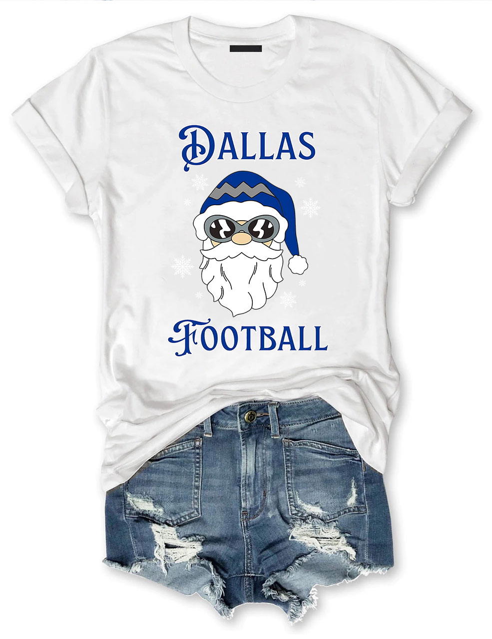 Christmas Dallas Football T-Shirt
