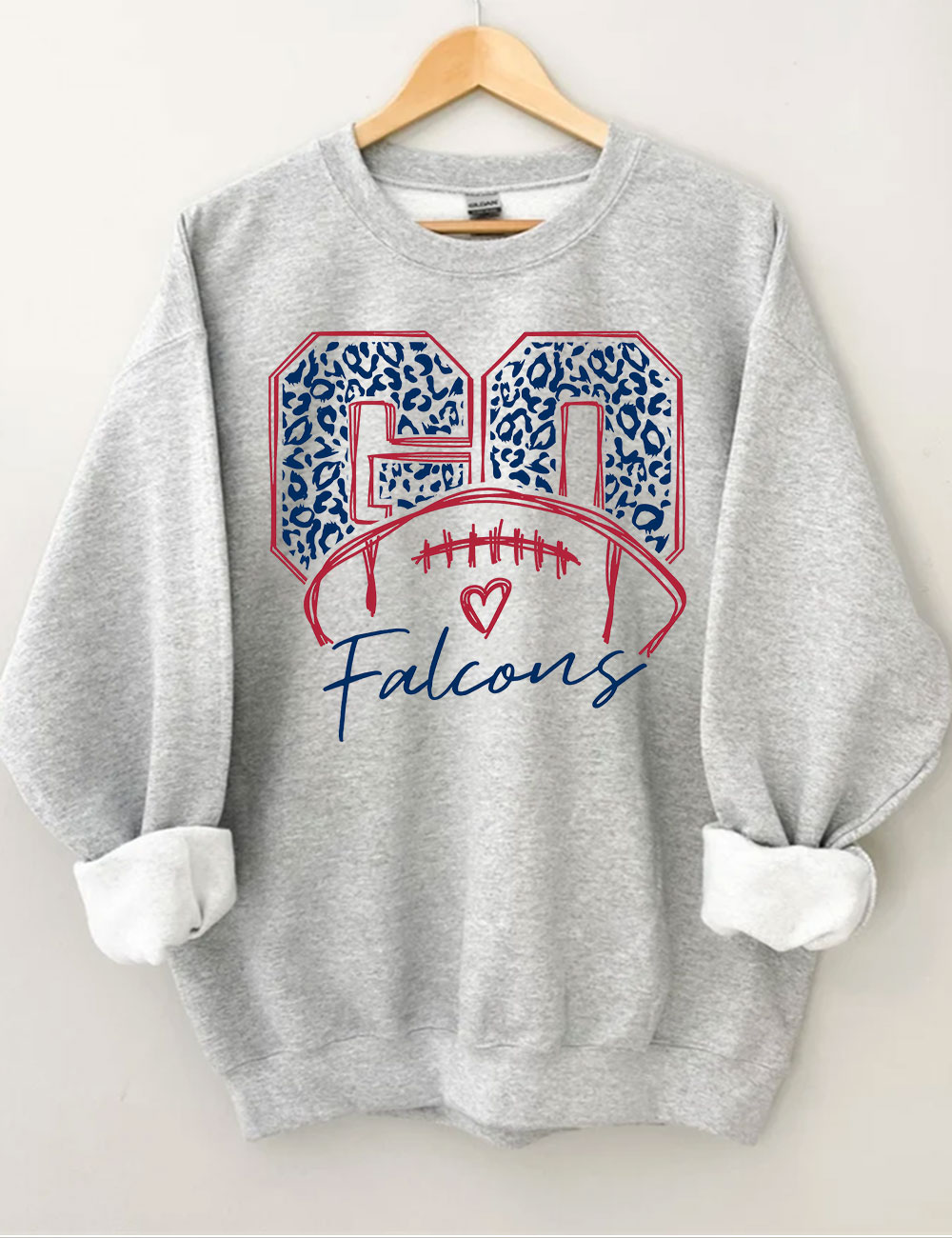 Go Falcons Football Sweatshirt