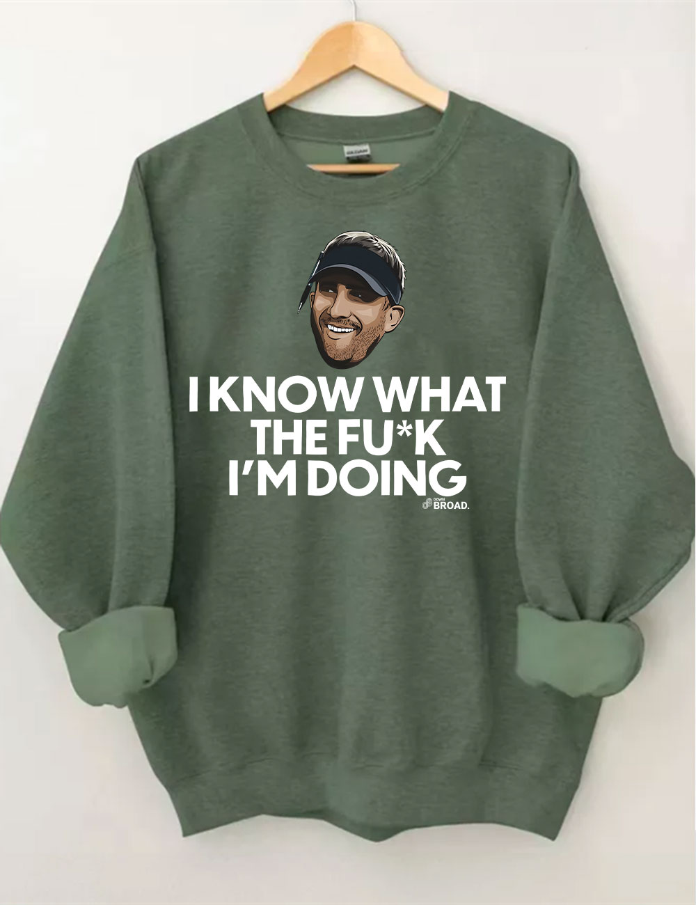 Nick Sirianni I Know What the F I'm Doing Eagles Philadelphia Sweatshirt