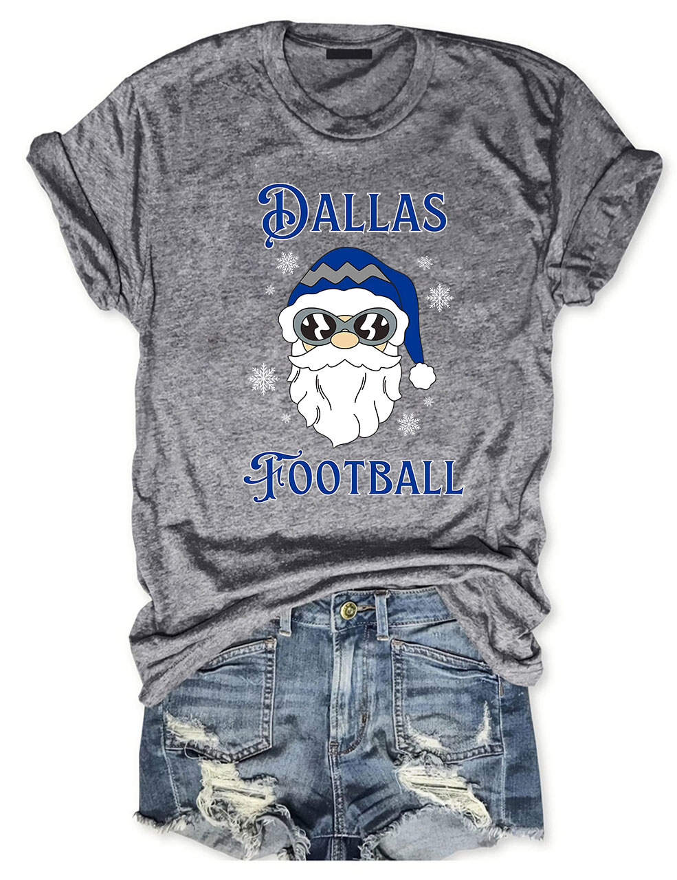 Christmas Dallas Football T-Shirt