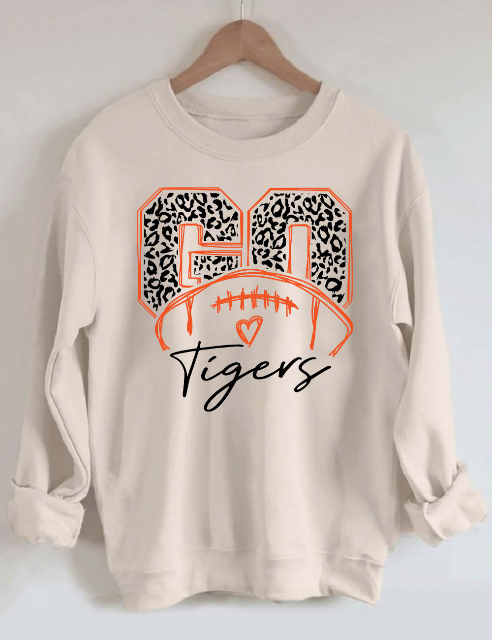 Go Tigers Football Sweatshirt
