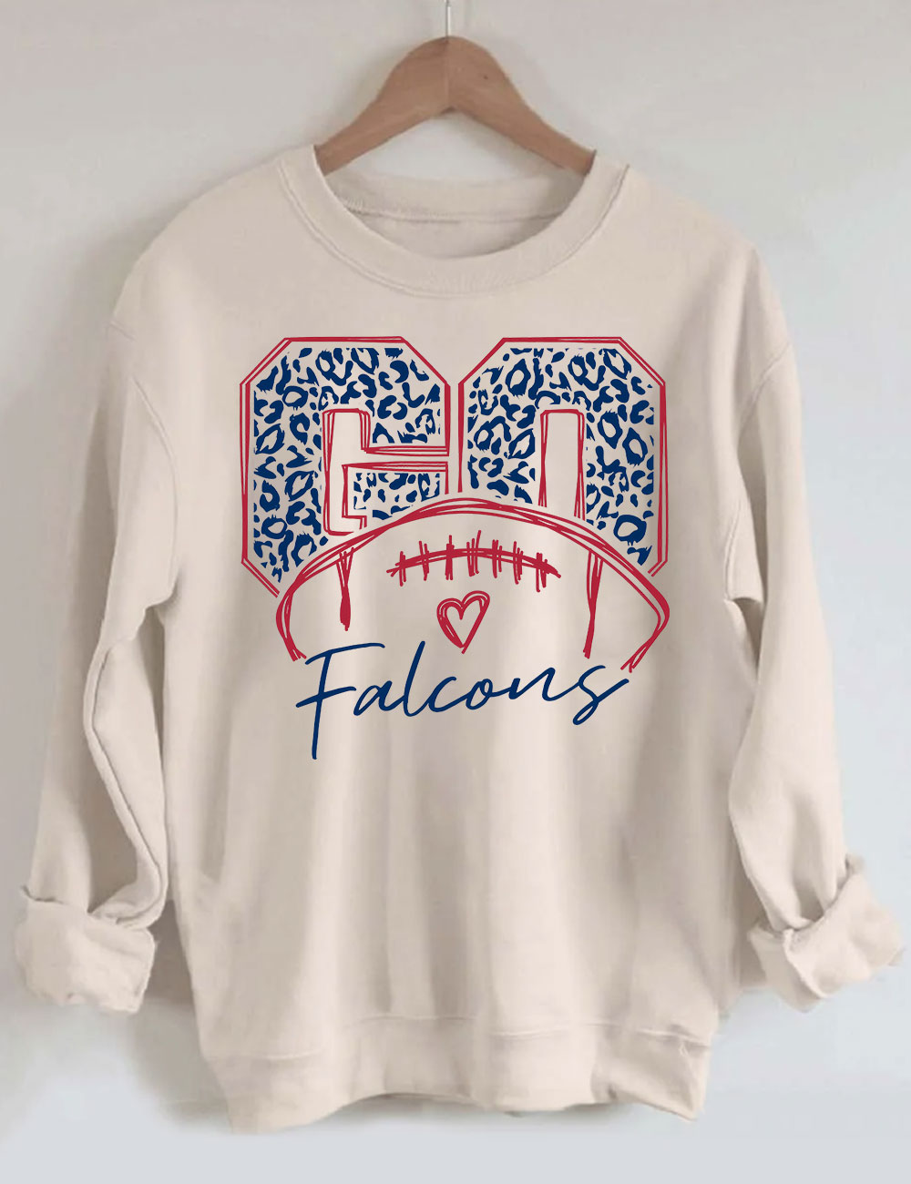 Go Falcons Football Sweatshirt