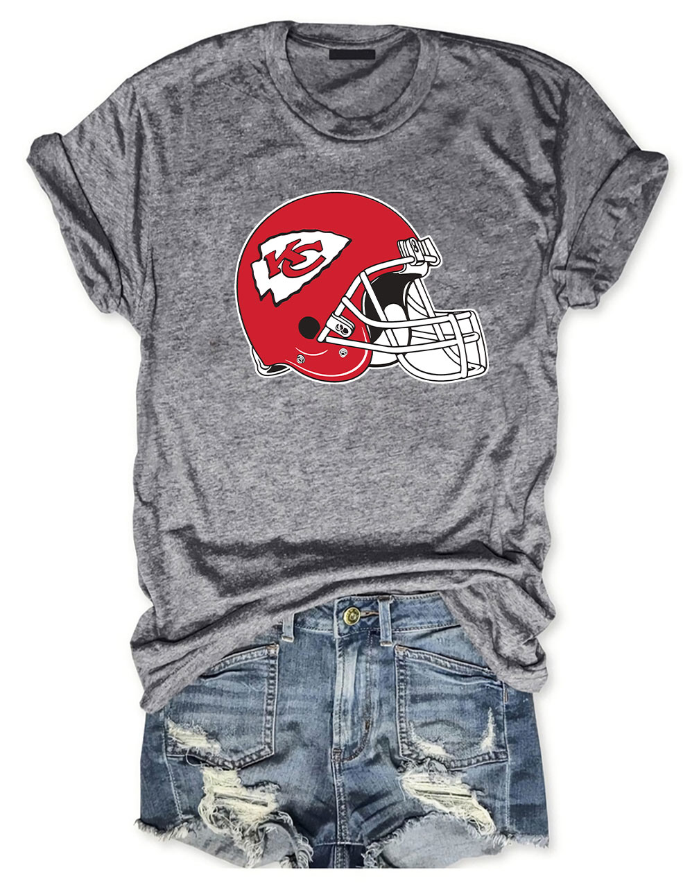 Chiefs Helmet Football T-Shirt