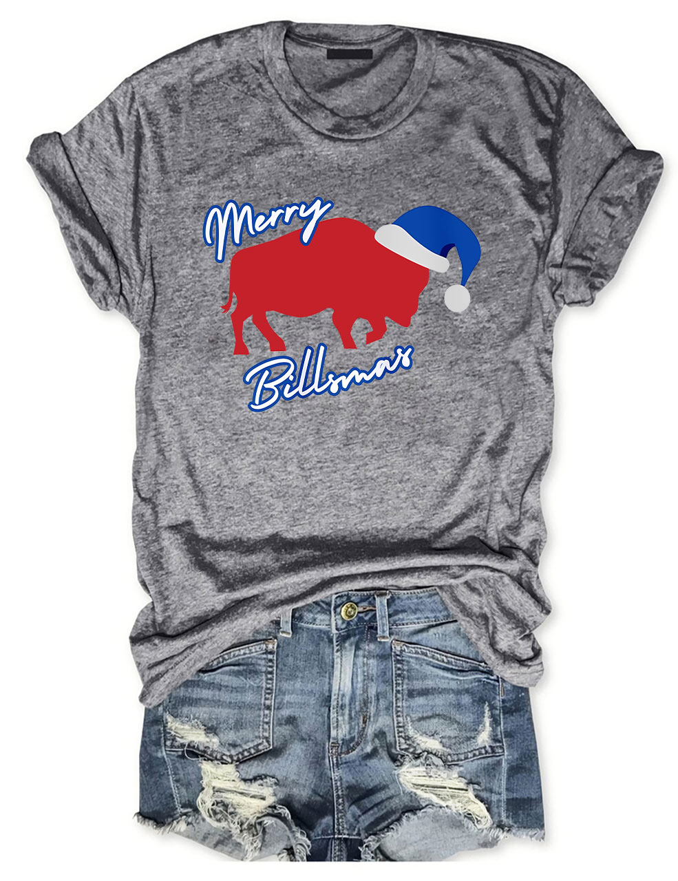 MERRY BILLSMAS Buffalo Bills T-Shirt