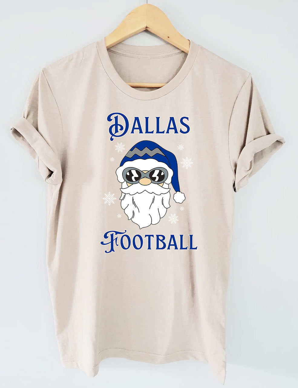 Christmas Dallas Football T-Shirt