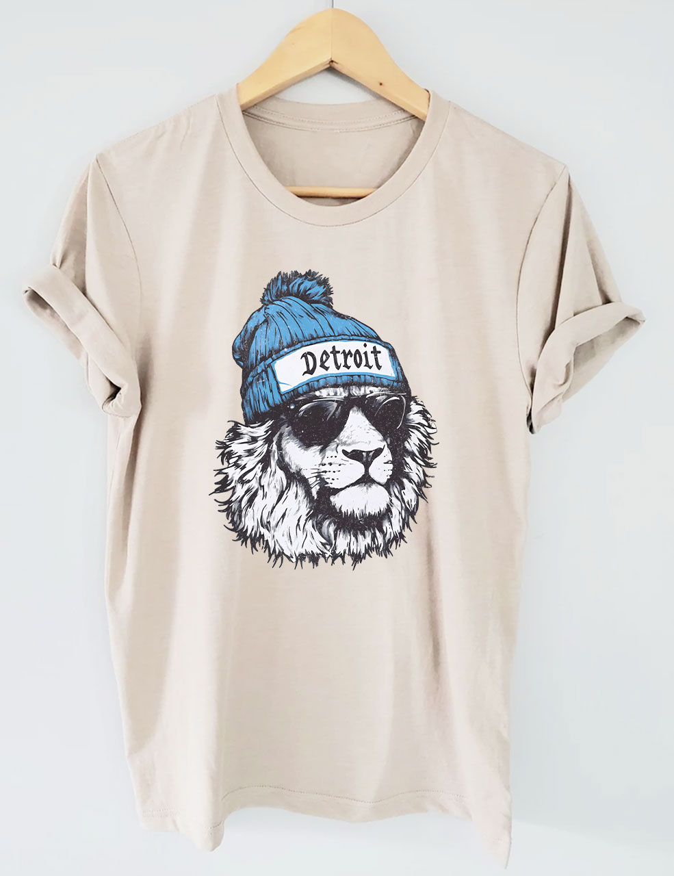 Trendy Game Day Detroit Football T-Shirt