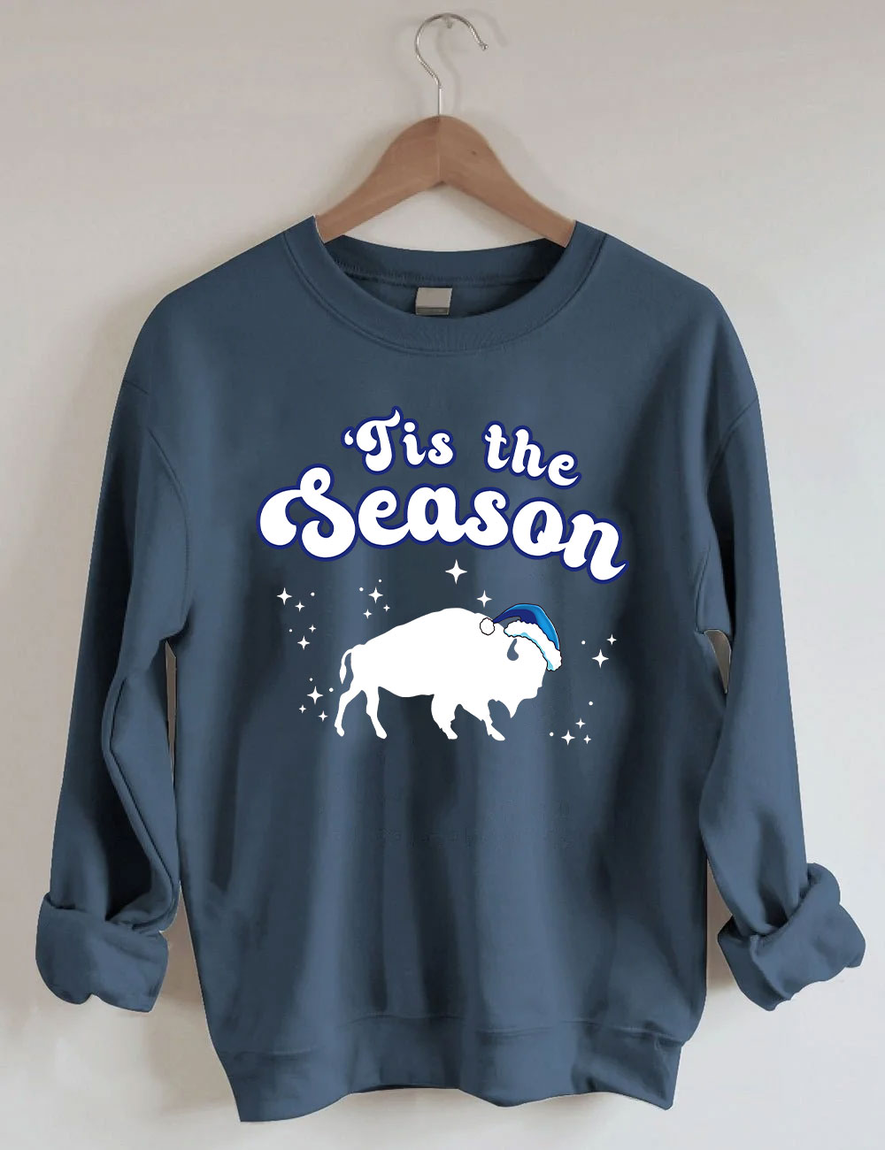 Funny Buffalo Christmas Sweatshirt
