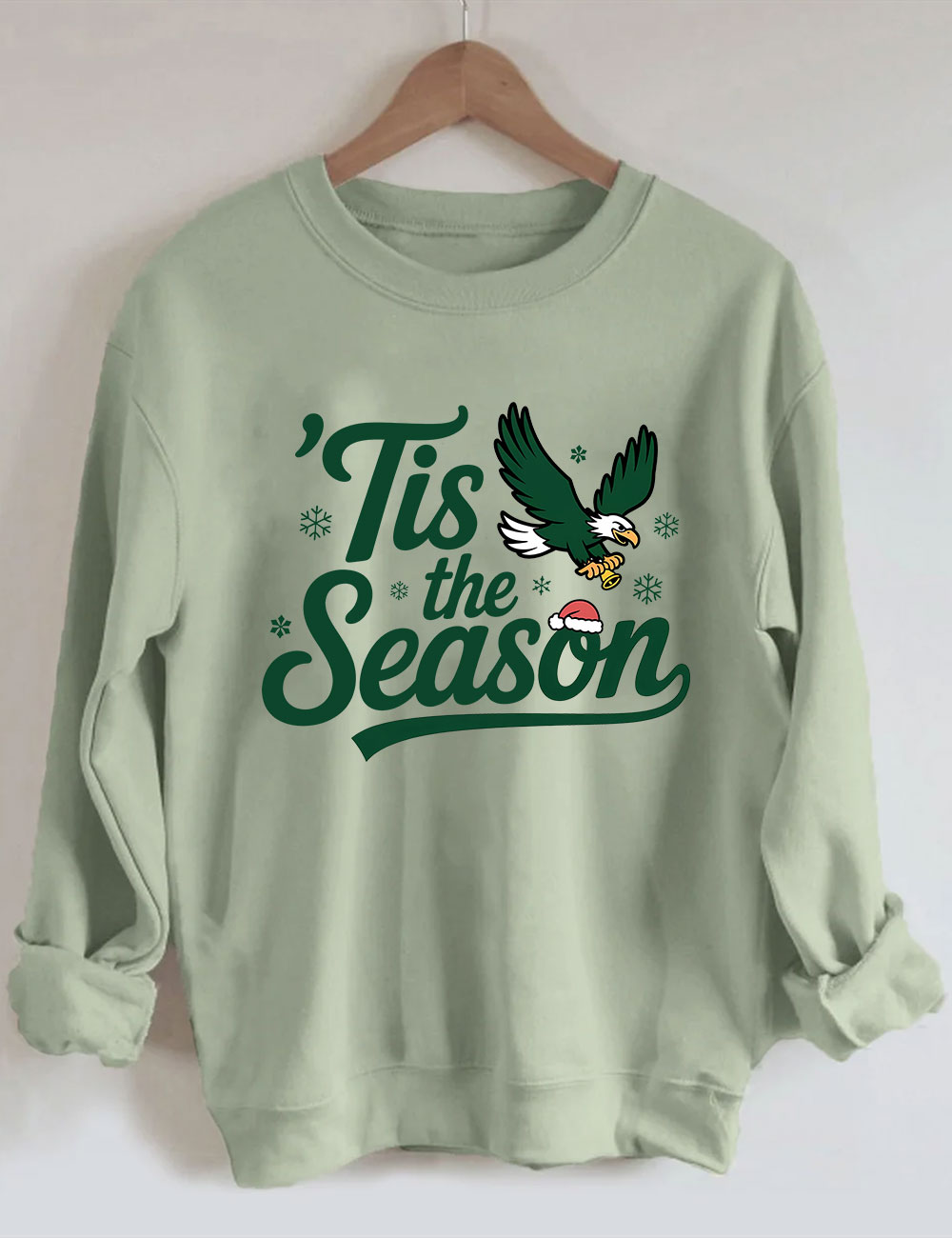Tis The Season Philadelphia Christmas Football Sweatshirt
