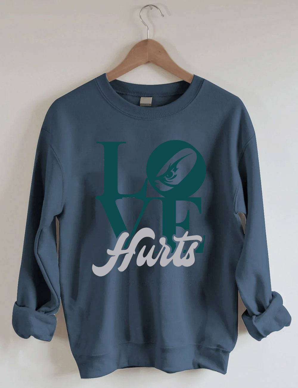 Love Hurts Philly Football Sweatshirt