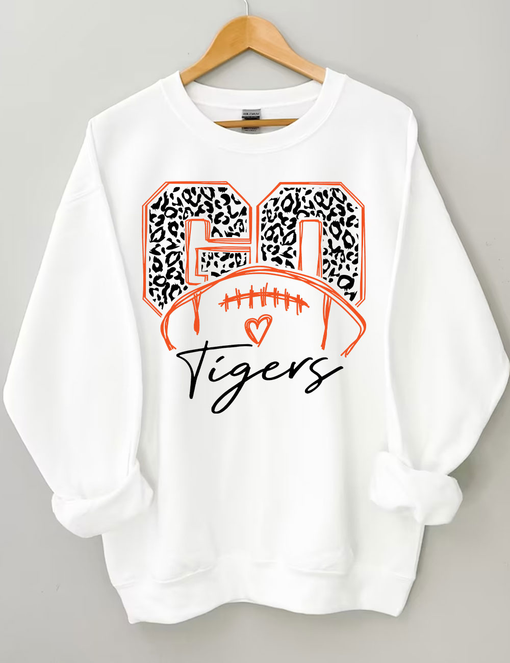 Go Tigers Football Sweatshirt