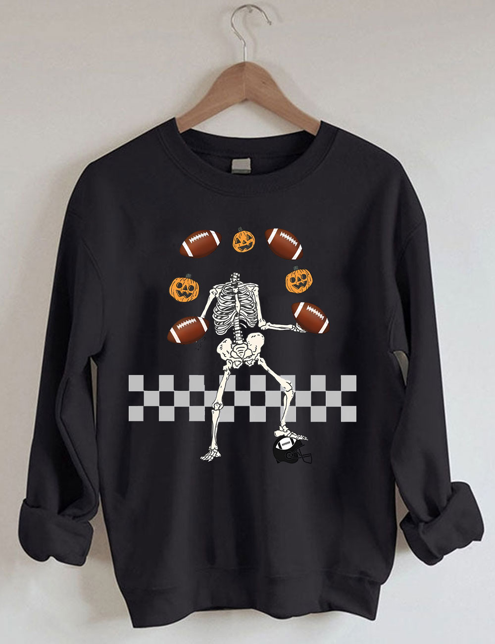 Halloween Football Sweatshirt