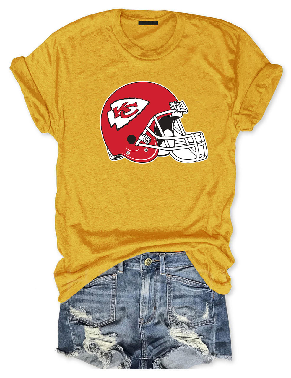 Chiefs Helmet Football T-Shirt