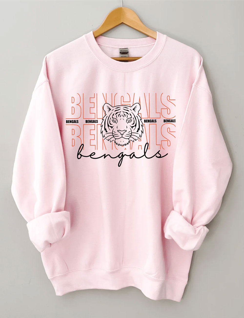 Bengals Tiger Funny Football Sweatshirt