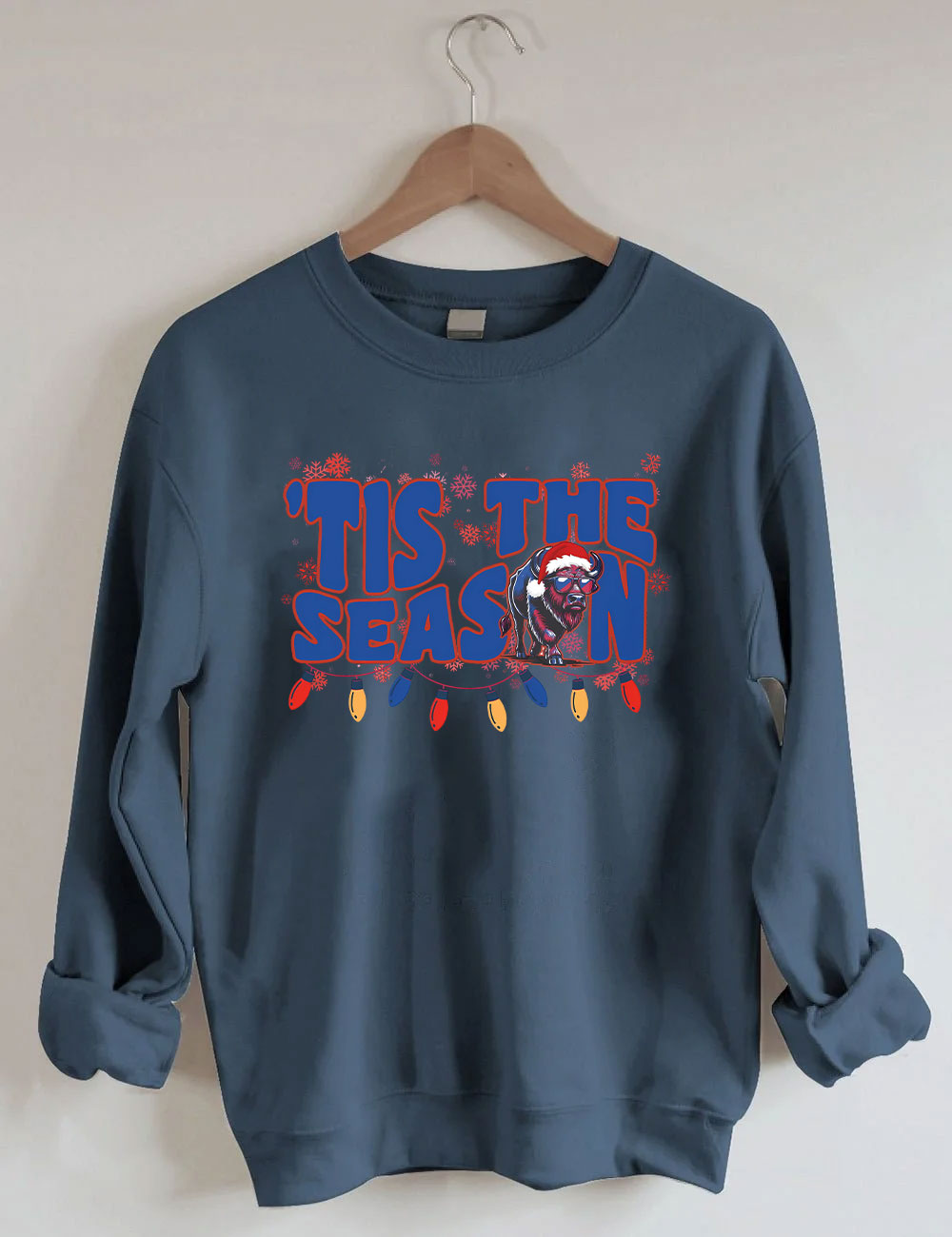 Christmas Buffalo Football Sweatshirt