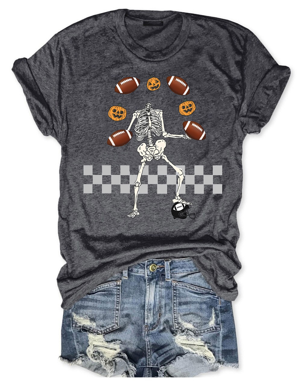 Halloween Football T-Shirt