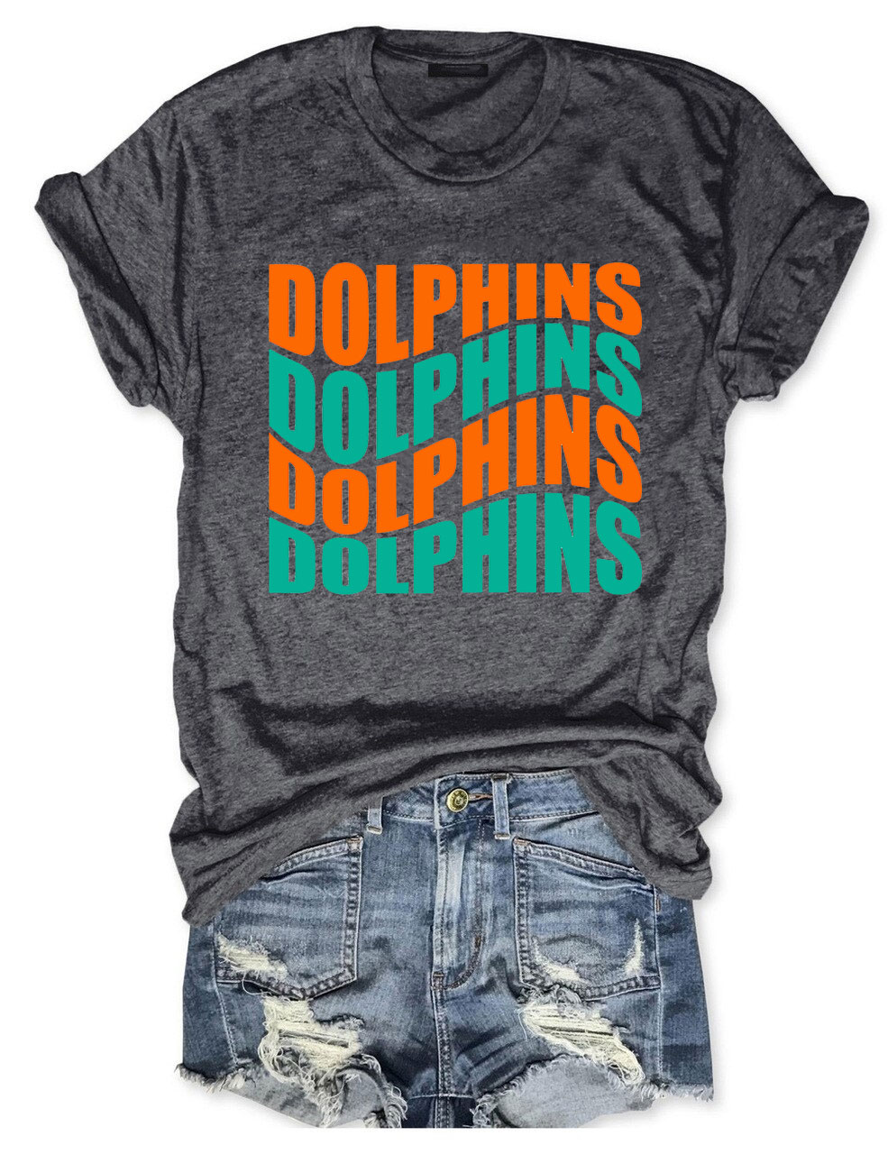 Dolphins Football T-Shirt