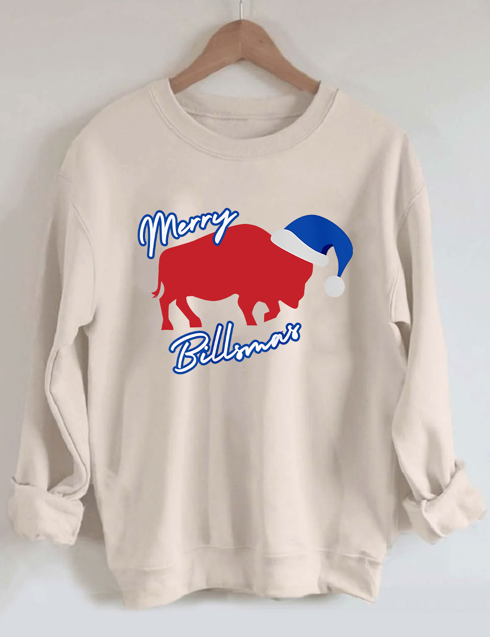 MERRY BILLSMAS Buffalo Bills Sweatshirt