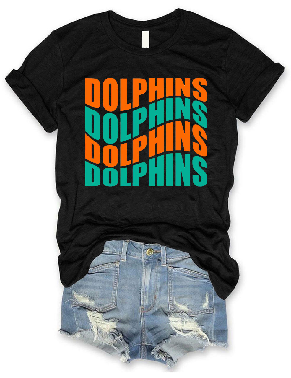 Dolphins Football T-Shirt
